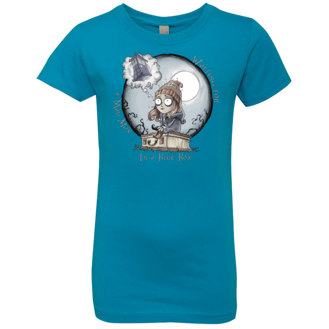 T-Shirts Turquoise / YXS The Girl Who Waited Girls Premium T-Shirt