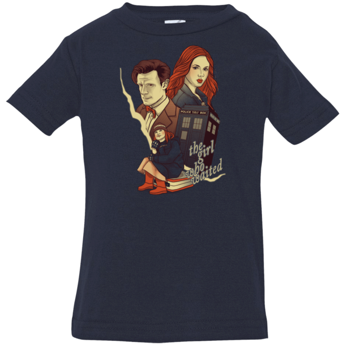 T-Shirts Navy / 6 Months The Girl who waited Infant PremiumT-Shirt