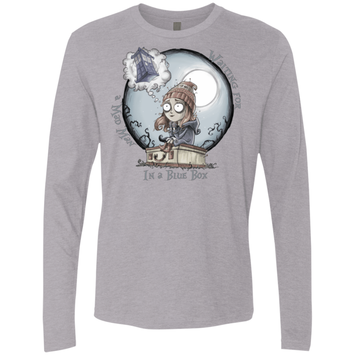 T-Shirts Heather Grey / Small The Girl Who Waited Men's Premium Long Sleeve