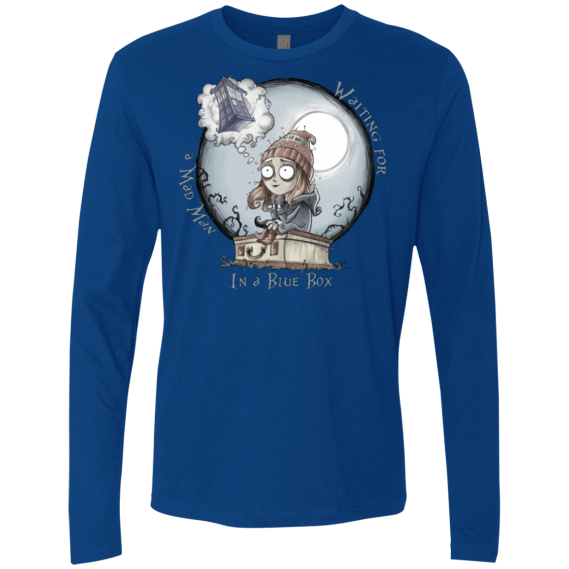 T-Shirts Royal / Small The Girl Who Waited Men's Premium Long Sleeve