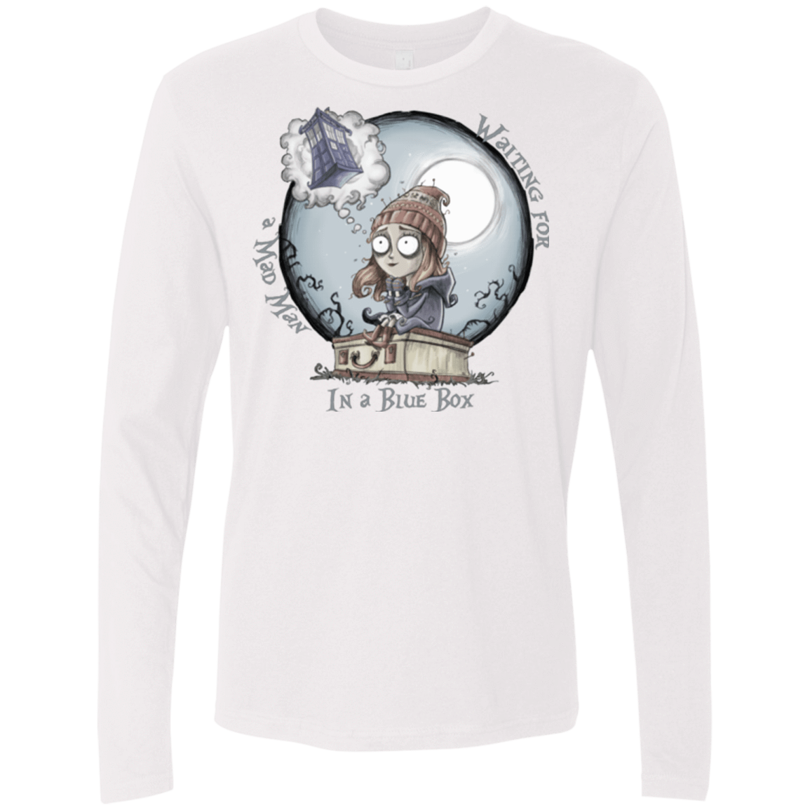 T-Shirts White / Small The Girl Who Waited Men's Premium Long Sleeve