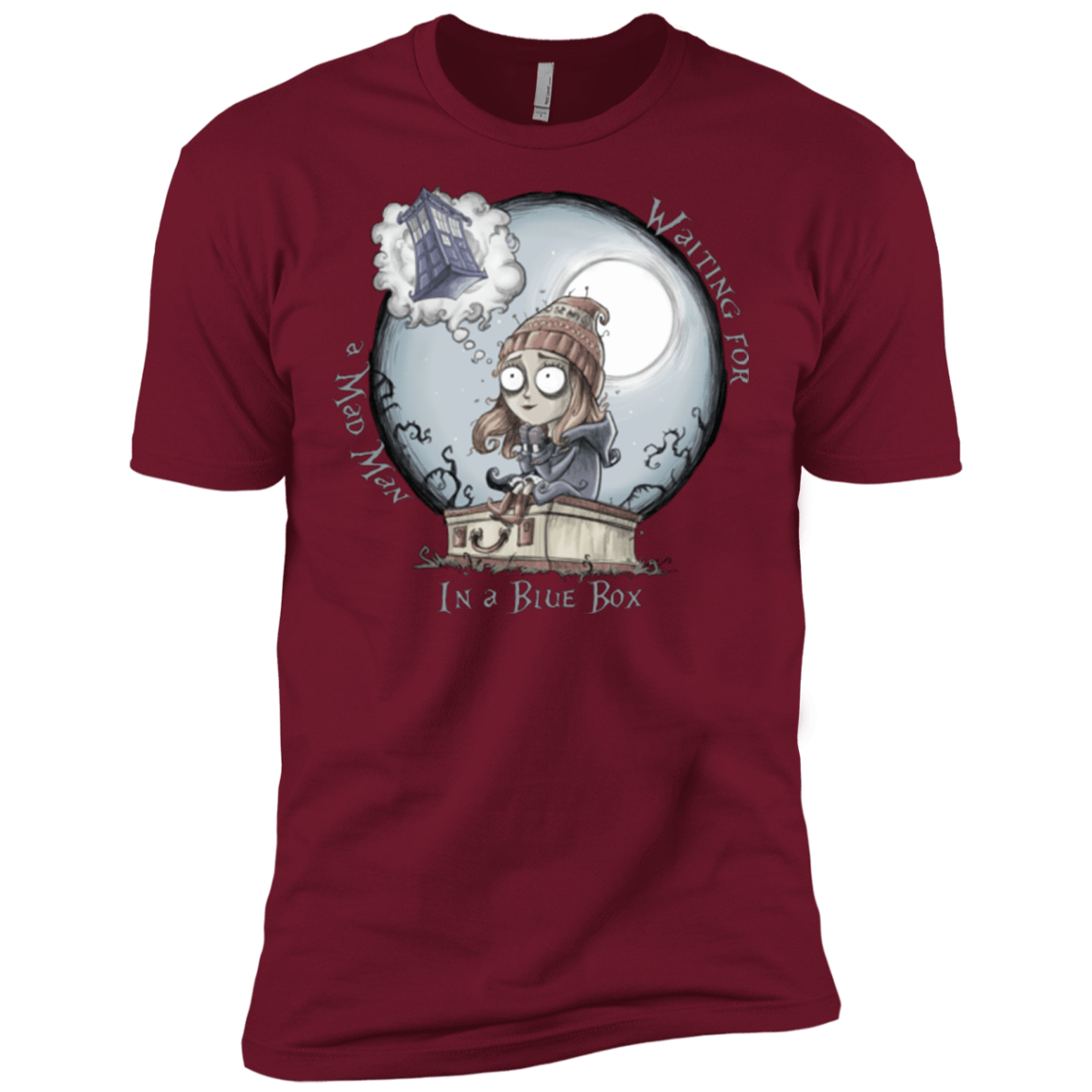 T-Shirts Cardinal / X-Small The Girl Who Waited Men's Premium T-Shirt