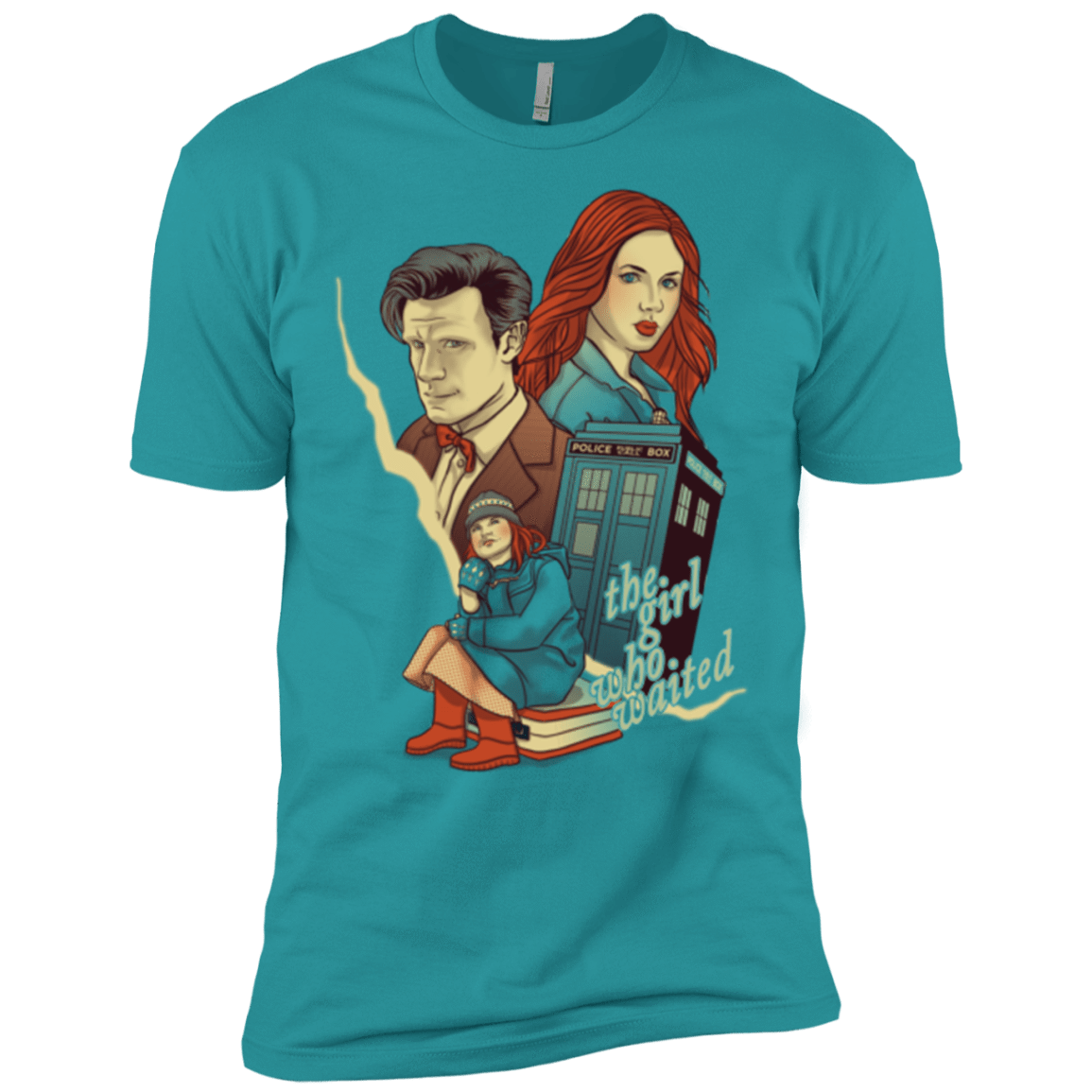 T-Shirts Tahiti Blue / X-Small The Girl who waited Men's Premium T-Shirt