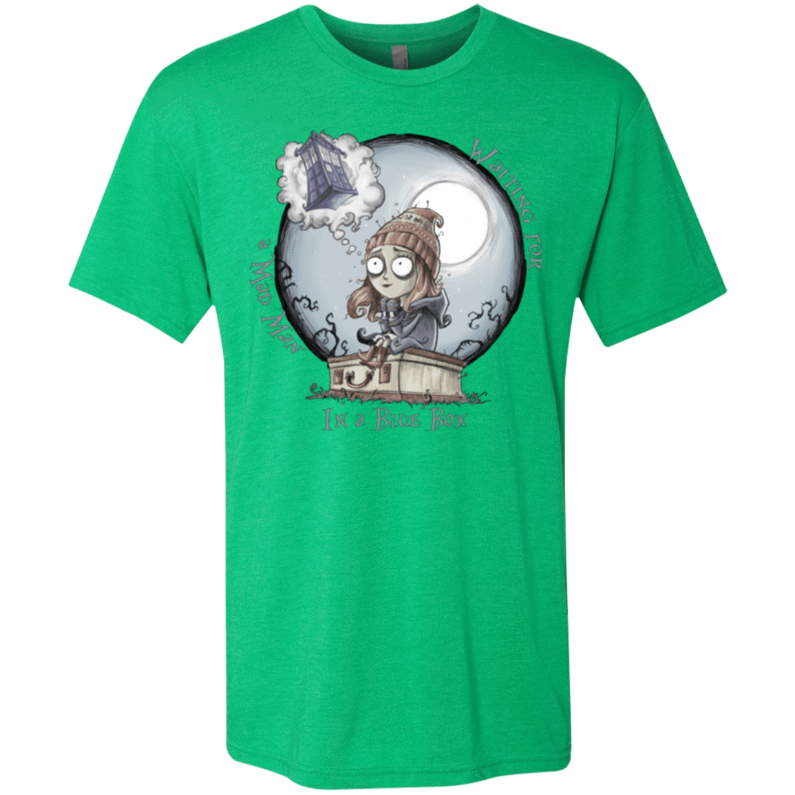 T-Shirts Envy / Small The Girl Who Waited Men's Triblend T-Shirt