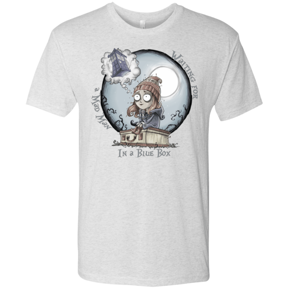 T-Shirts Heather White / Small The Girl Who Waited Men's Triblend T-Shirt