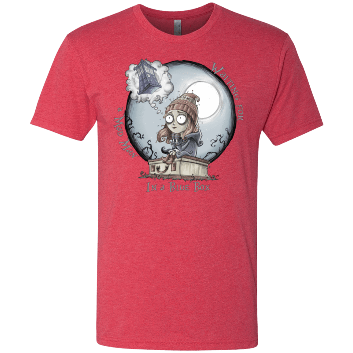 T-Shirts Vintage Red / Small The Girl Who Waited Men's Triblend T-Shirt