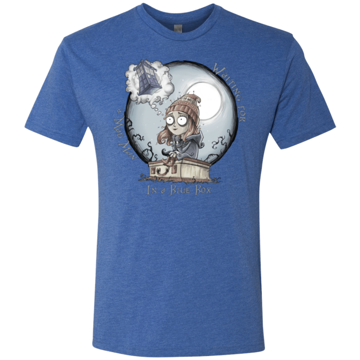 T-Shirts Vintage Royal / Small The Girl Who Waited Men's Triblend T-Shirt