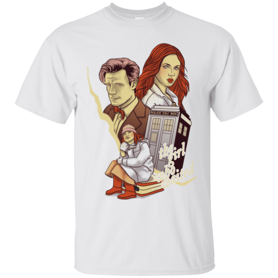 T-Shirts White / Small The Girl who waited T-Shirt