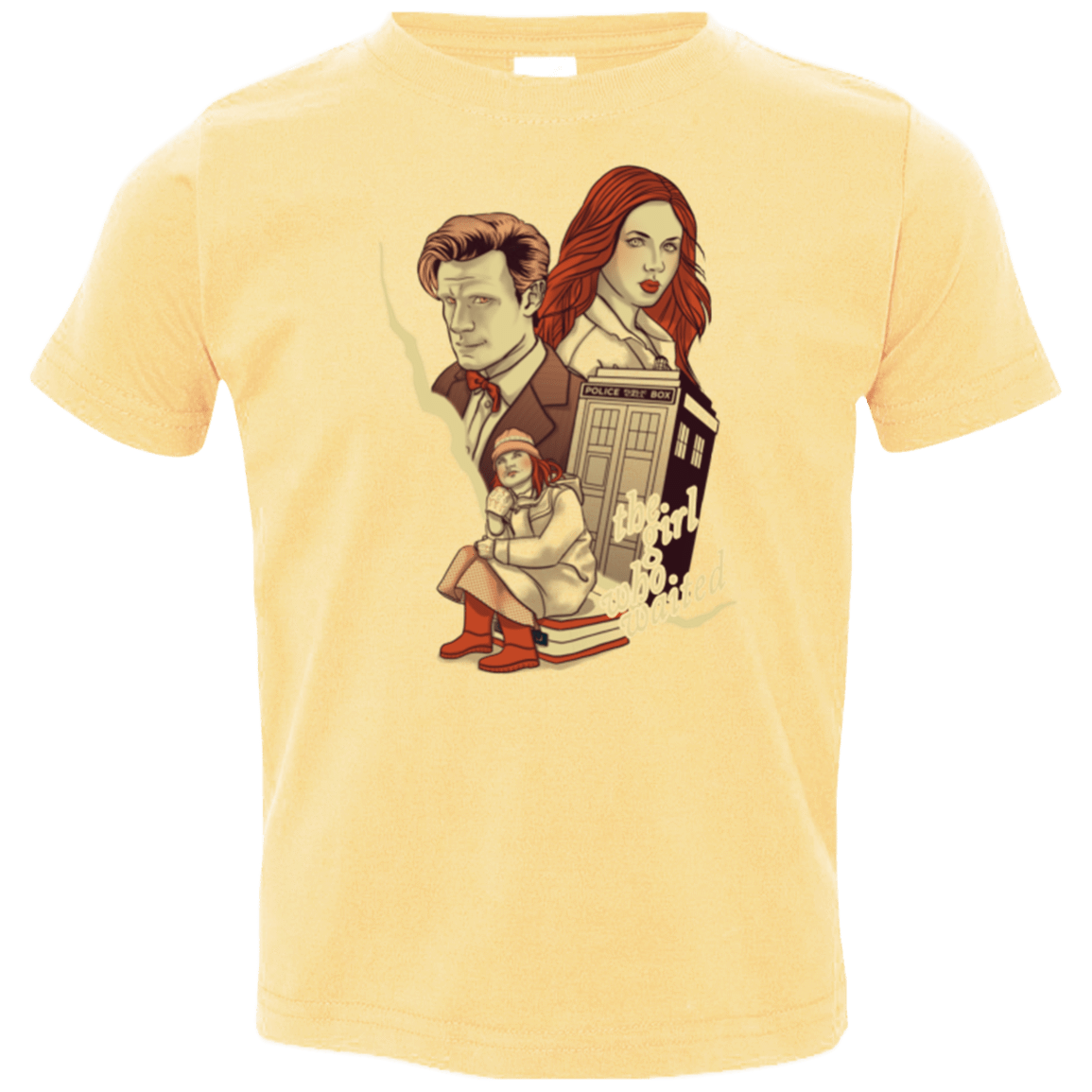 T-Shirts Butter / 2T The Girl who waited Toddler Premium T-Shirt