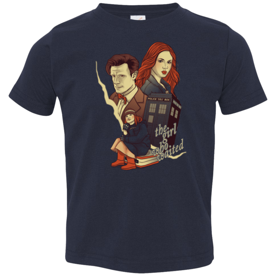 T-Shirts Navy / 2T The Girl who waited Toddler Premium T-Shirt