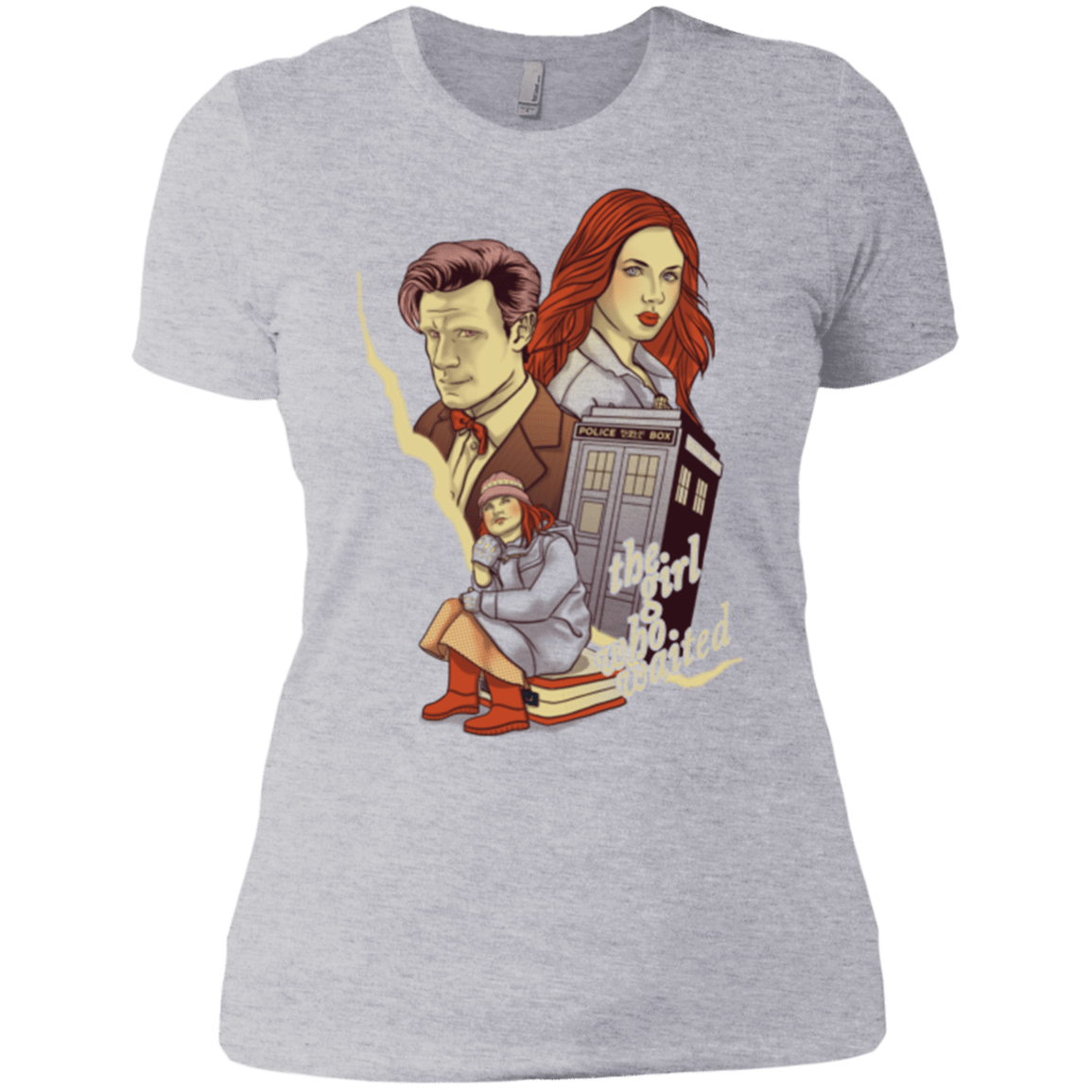 T-Shirts Heather Grey / X-Small The Girl who waited Women's Premium T-Shirt