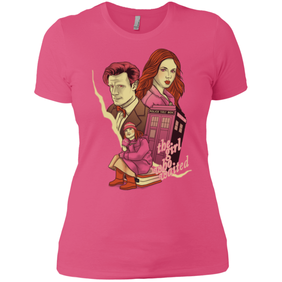 T-Shirts Hot Pink / X-Small The Girl who waited Women's Premium T-Shirt
