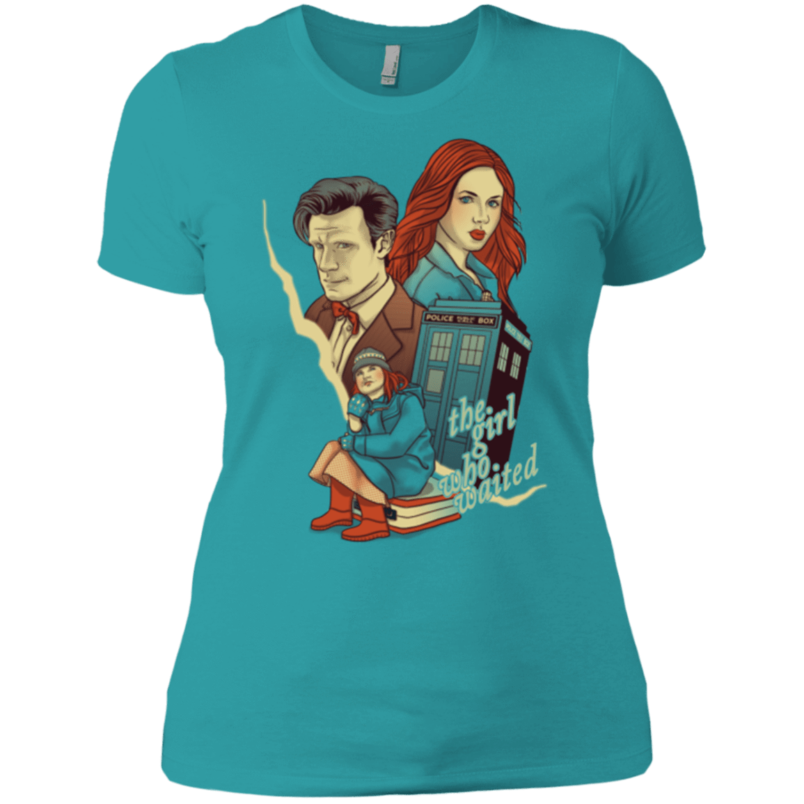 T-Shirts Tahiti Blue / X-Small The Girl who waited Women's Premium T-Shirt