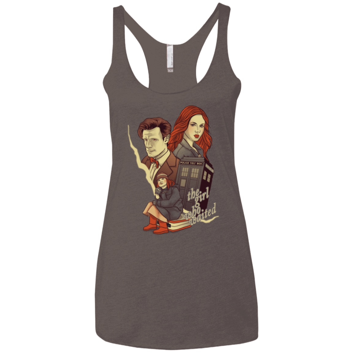 T-Shirts Macchiato / X-Small The Girl who waited Women's Triblend Racerback Tank