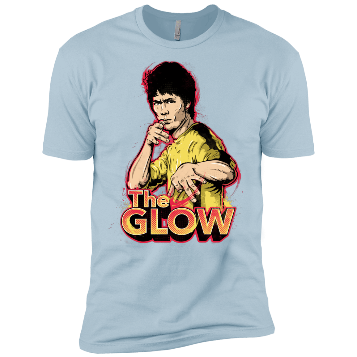 T-Shirts Light Blue / X-Small The Glow Men's Premium T-Shirt