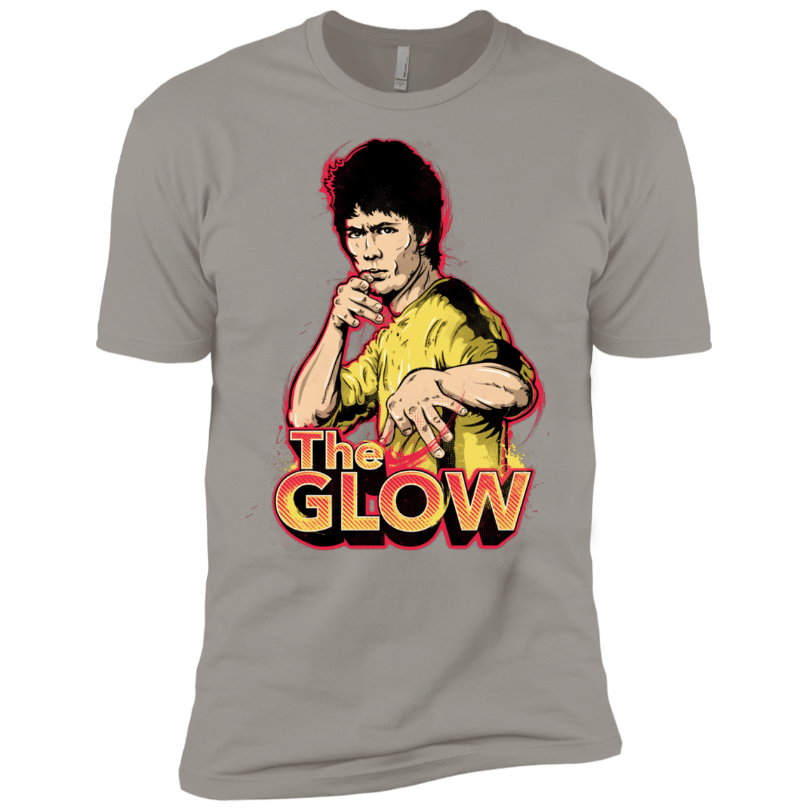 T-Shirts Light Grey / X-Small The Glow Men's Premium T-Shirt