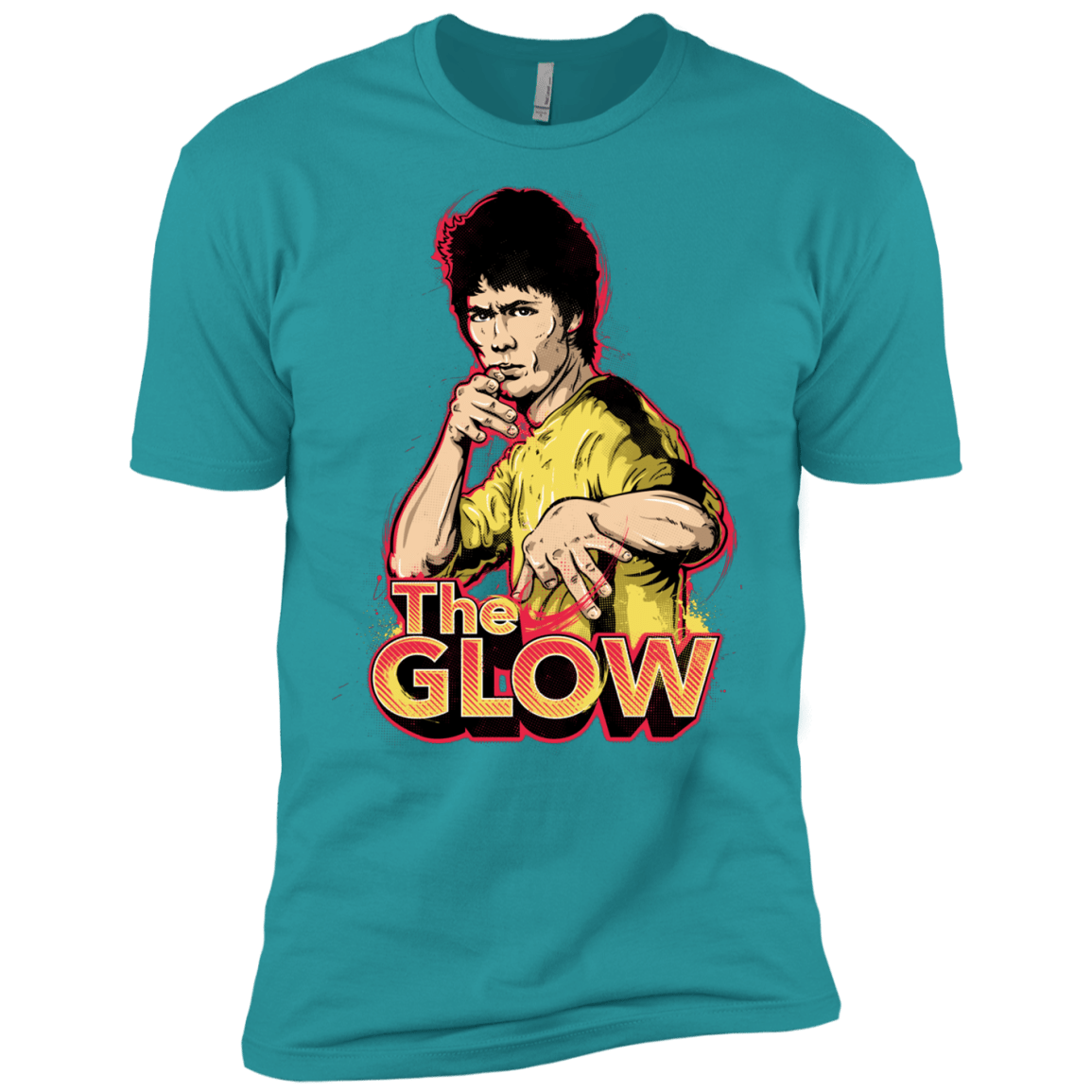 T-Shirts Tahiti Blue / X-Small The Glow Men's Premium T-Shirt