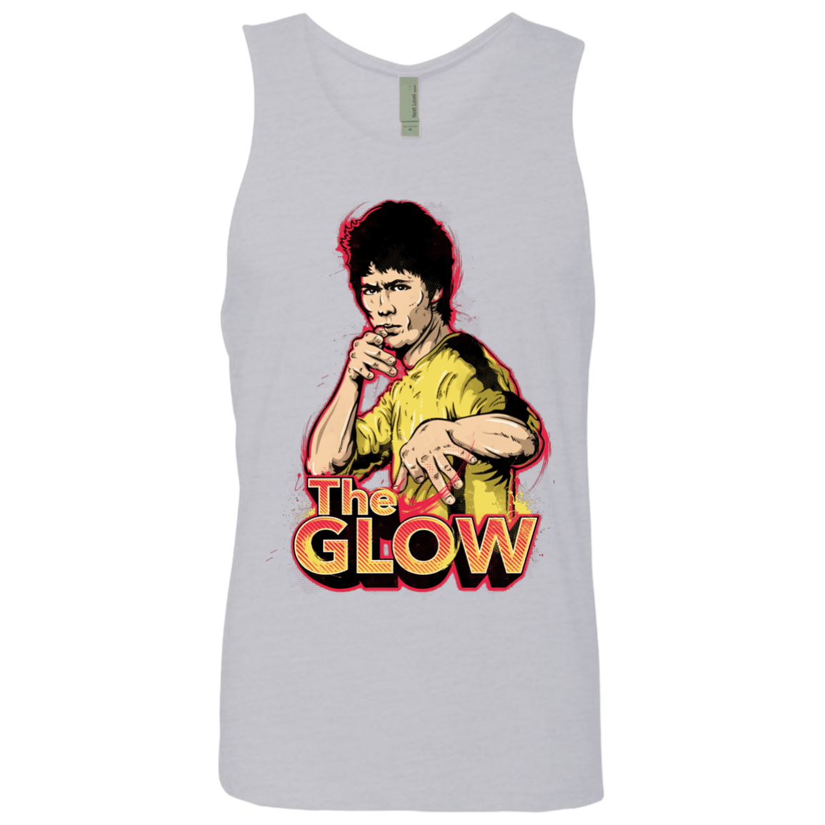 T-Shirts Heather Grey / Small The Glow Men's Premium Tank Top