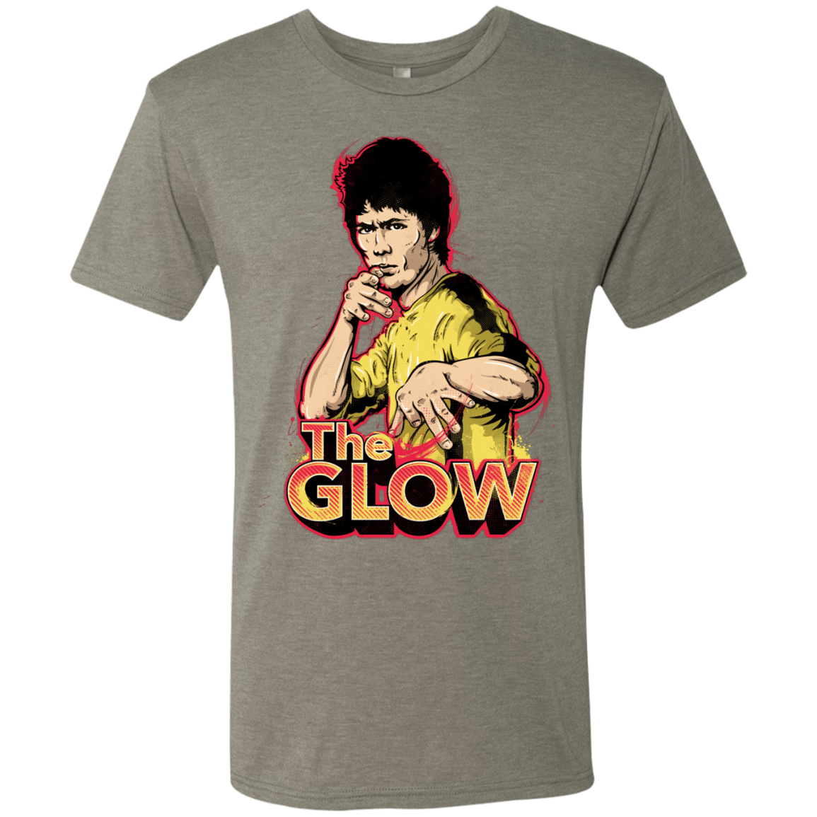 T-Shirts Venetian Grey / Small The Glow Men's Triblend T-Shirt