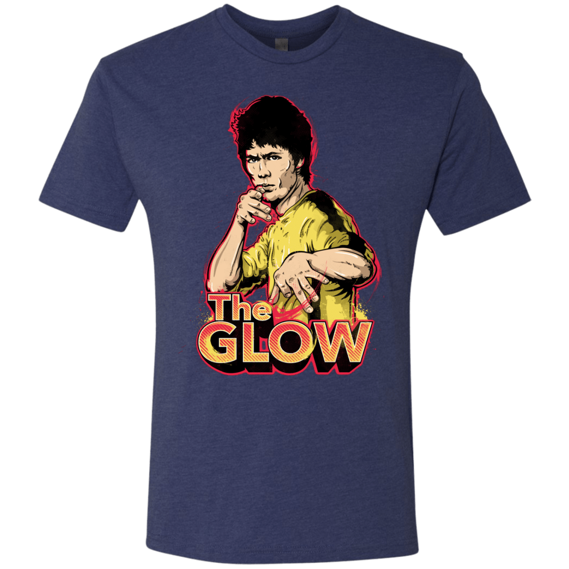 T-Shirts Vintage Navy / Small The Glow Men's Triblend T-Shirt