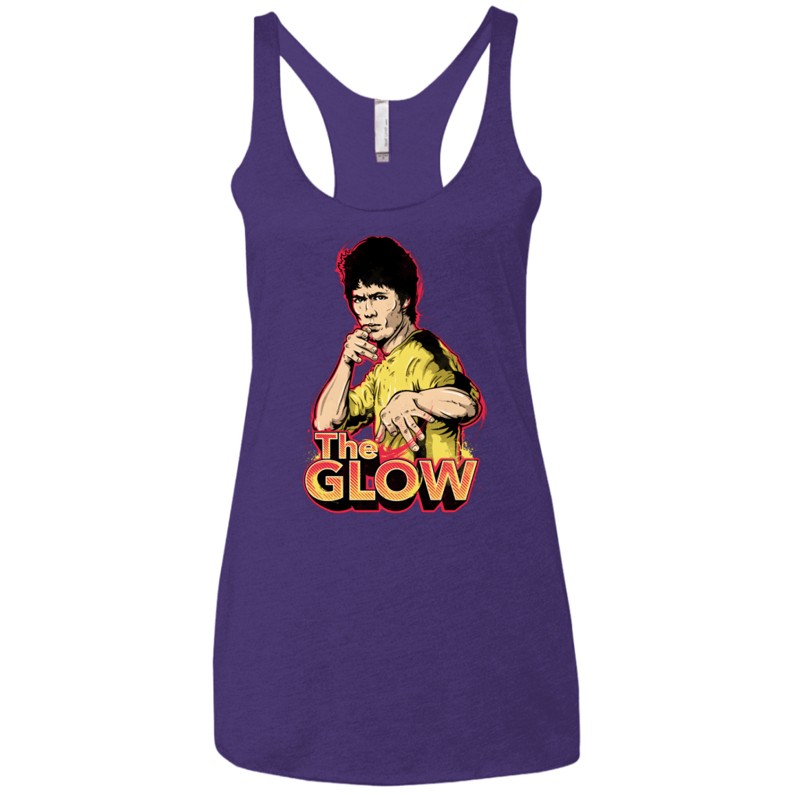 The Glow Women's Triblend Racerback Tank