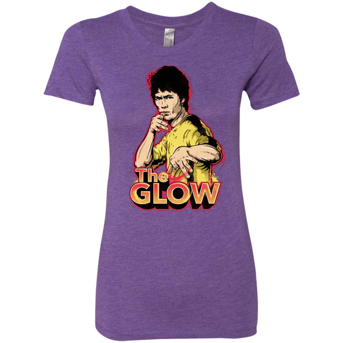 T-Shirts Purple Rush / Small The Glow Women's Triblend T-Shirt