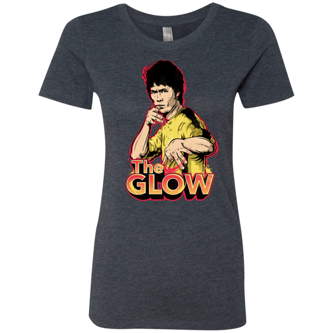 T-Shirts Vintage Navy / Small The Glow Women's Triblend T-Shirt