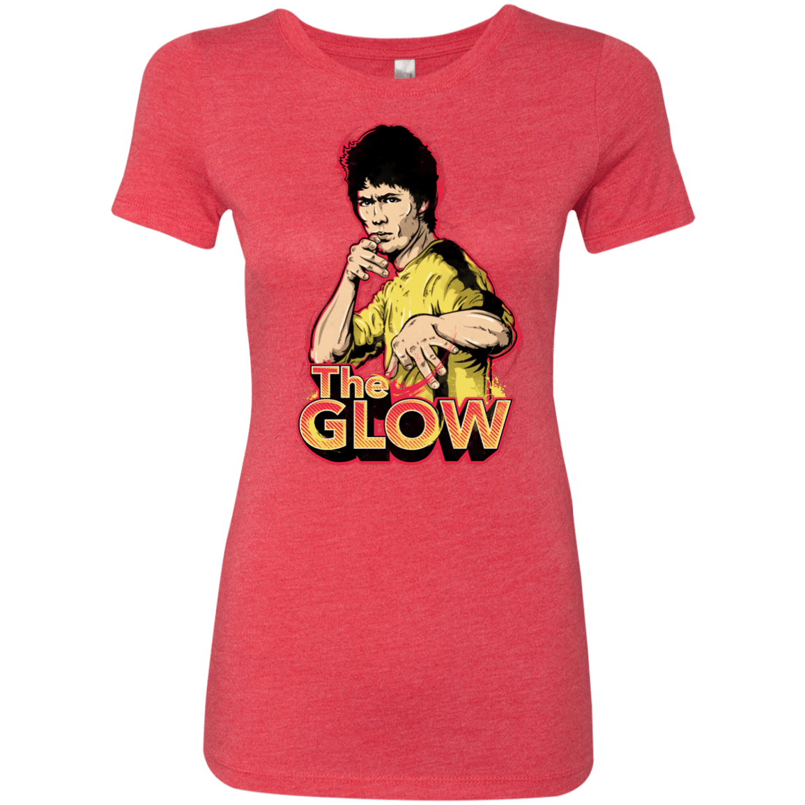 T-Shirts Vintage Red / Small The Glow Women's Triblend T-Shirt