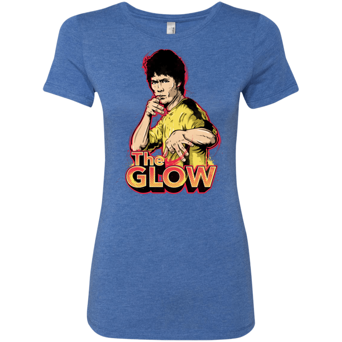 T-Shirts Vintage Royal / Small The Glow Women's Triblend T-Shirt