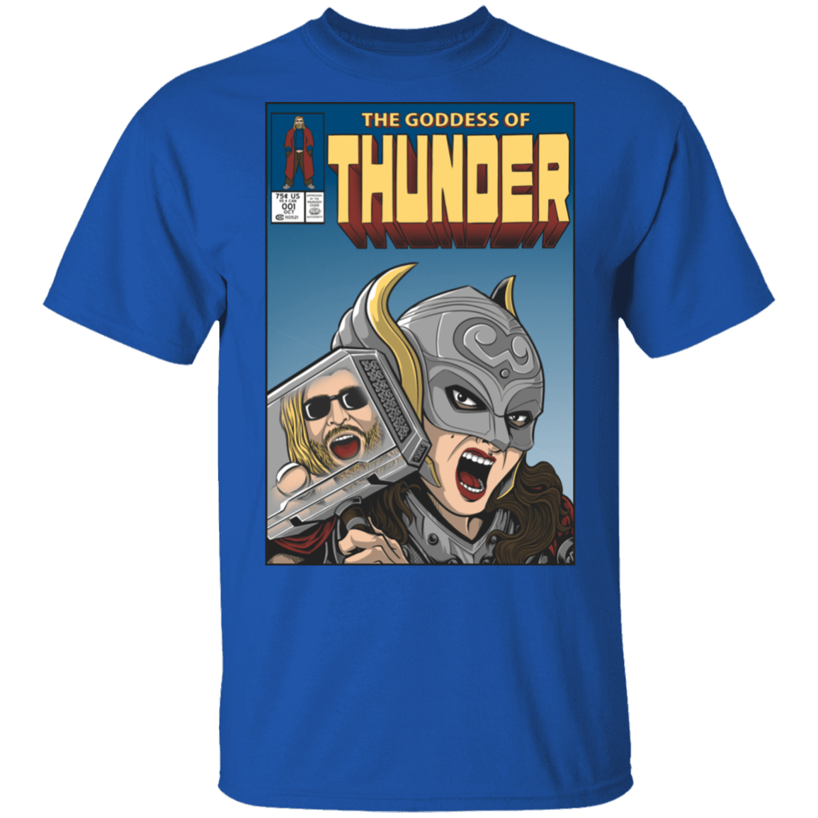 T-Shirts Royal / S The Goddess of Thunder T-Shirt