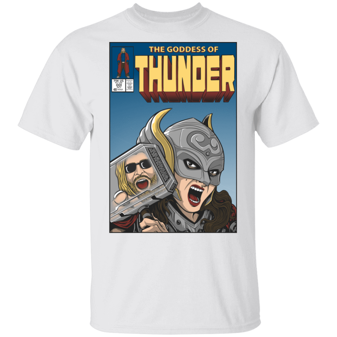 T-Shirts White / S The Goddess of Thunder T-Shirt