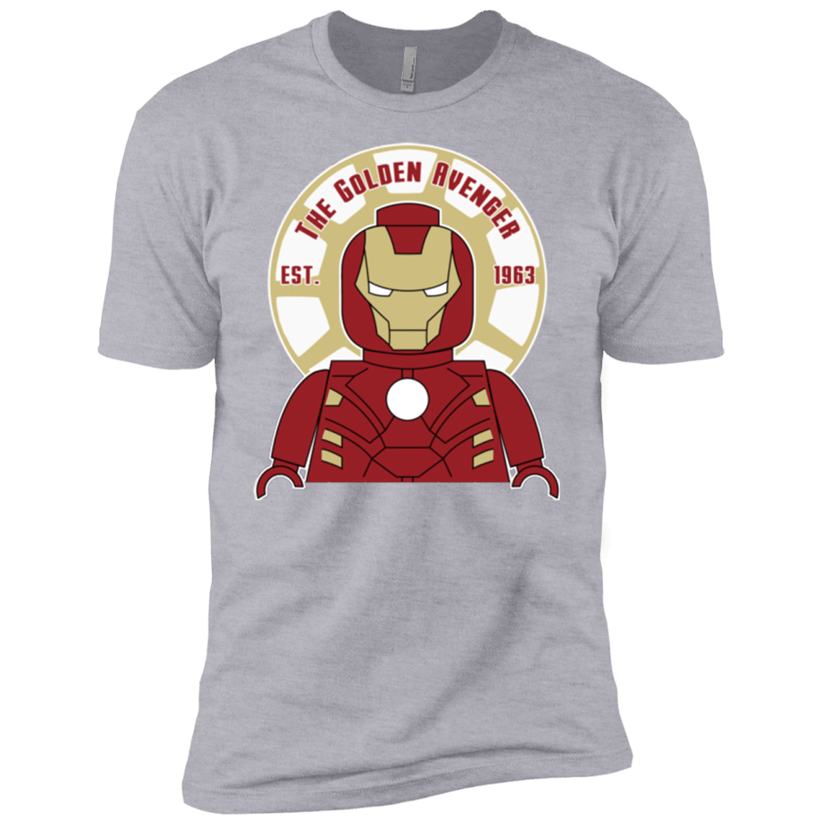 T-Shirts Heather Grey / YXS The Golden Avenger Boys Premium T-Shirt