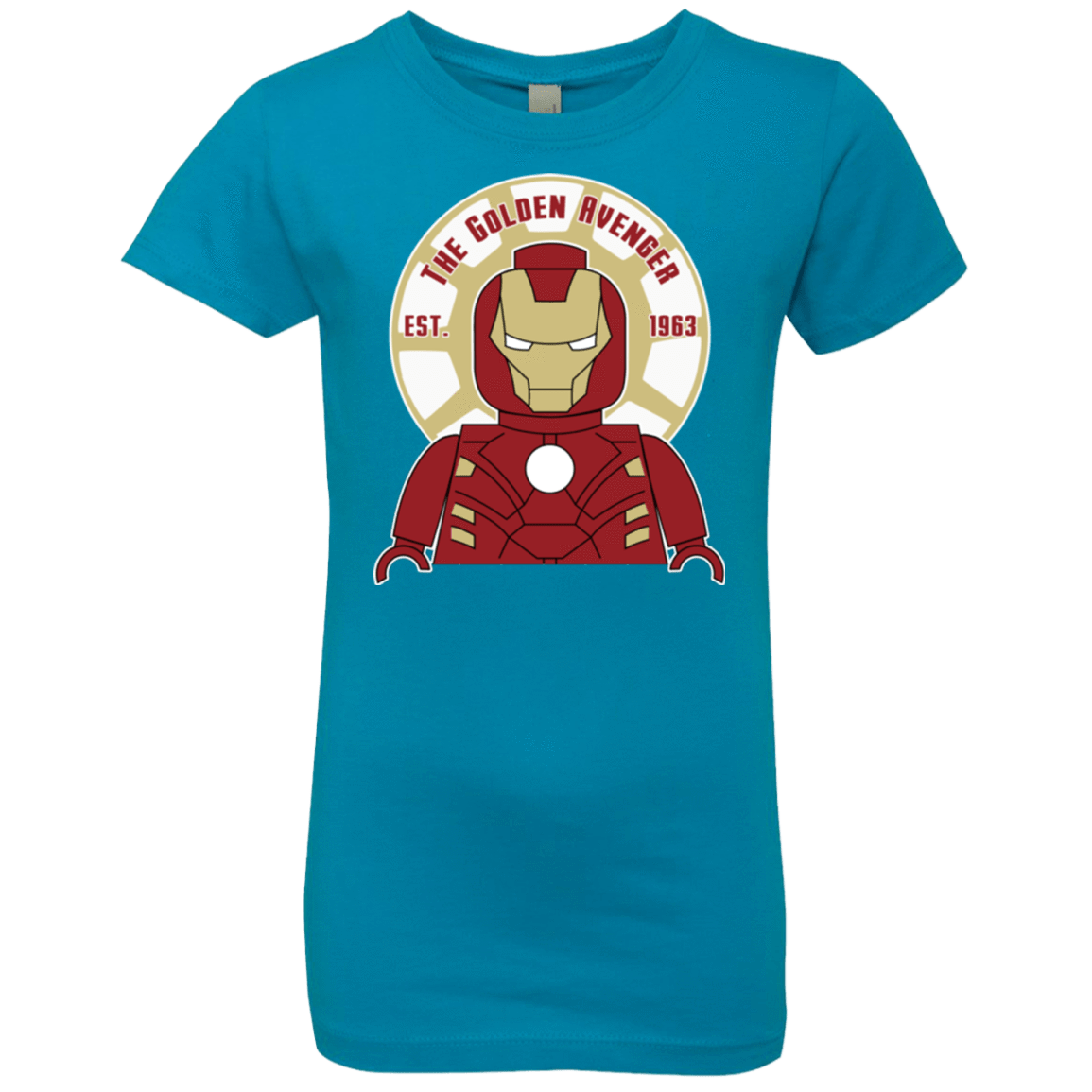 T-Shirts Turquoise / YXS The Golden Avenger Girls Premium T-Shirt