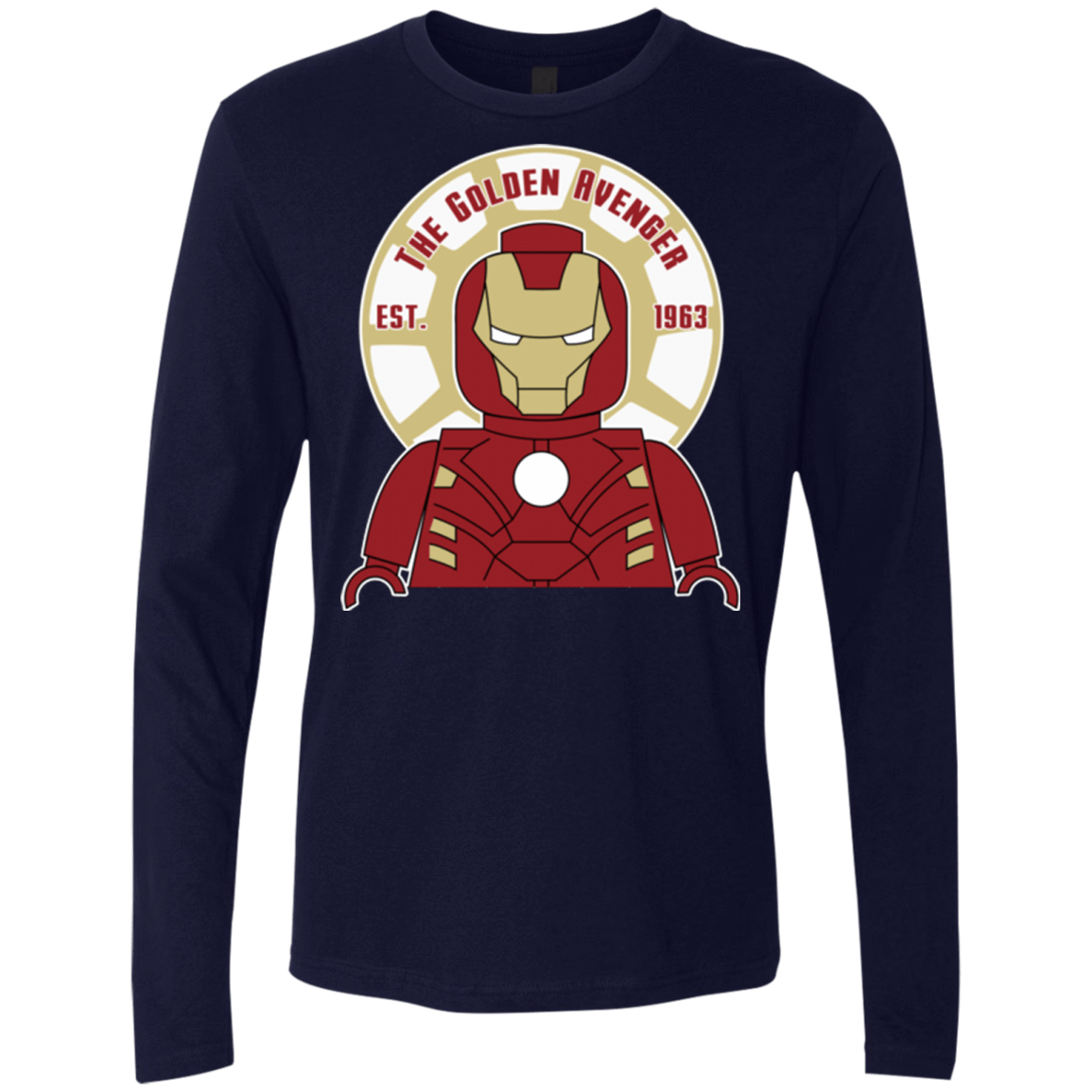 T-Shirts Midnight Navy / Small The Golden Avenger Men's Premium Long Sleeve