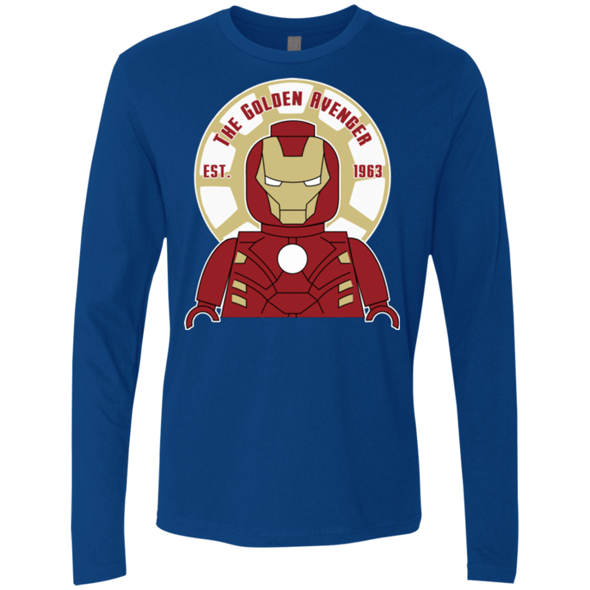 T-Shirts Royal / Small The Golden Avenger Men's Premium Long Sleeve
