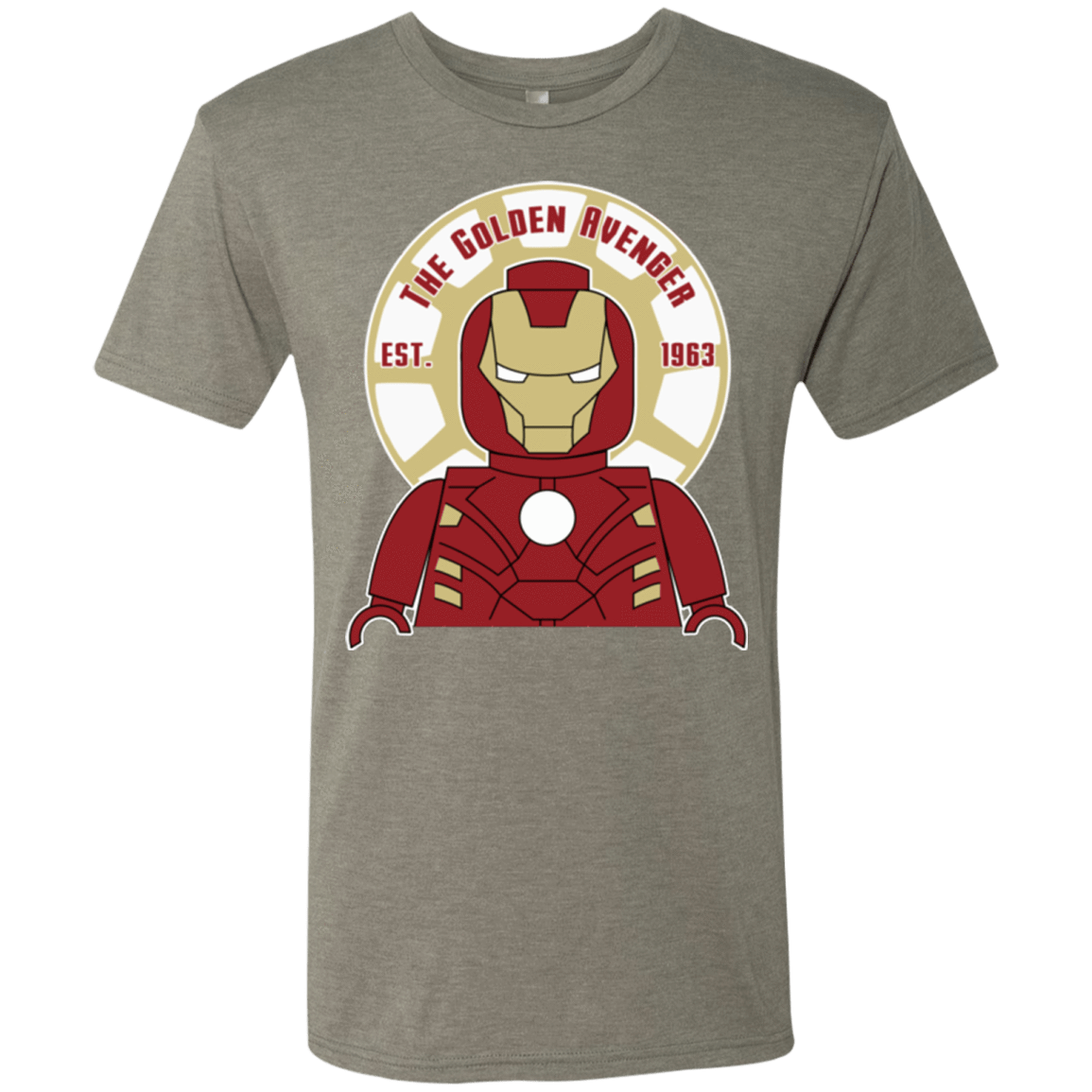 T-Shirts Venetian Grey / Small The Golden Avenger Men's Triblend T-Shirt