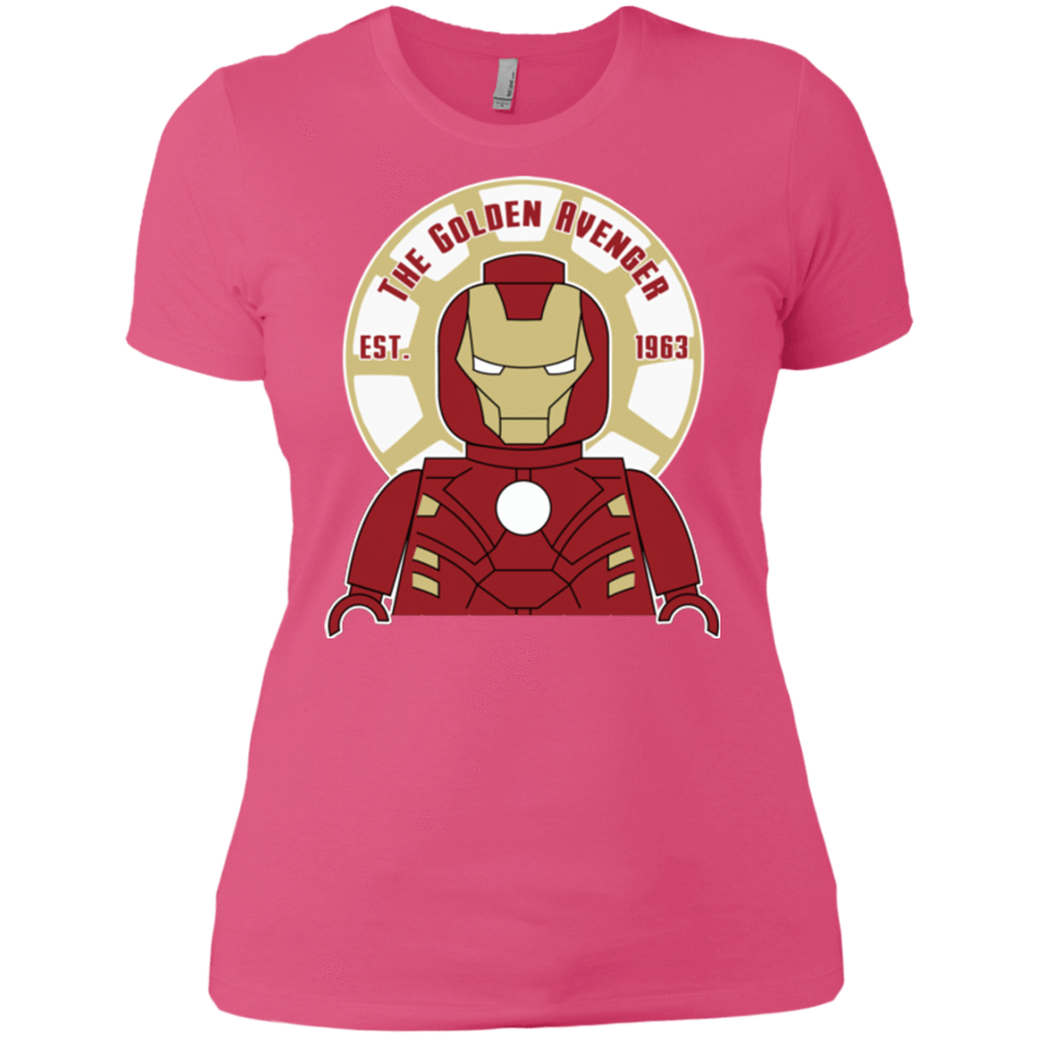 T-Shirts Hot Pink / X-Small The Golden Avenger Women's Premium T-Shirt