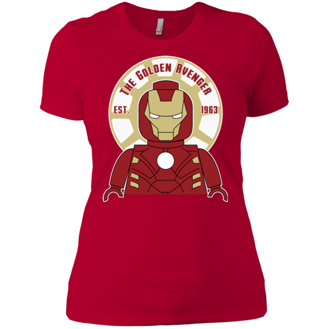 T-Shirts Red / X-Small The Golden Avenger Women's Premium T-Shirt