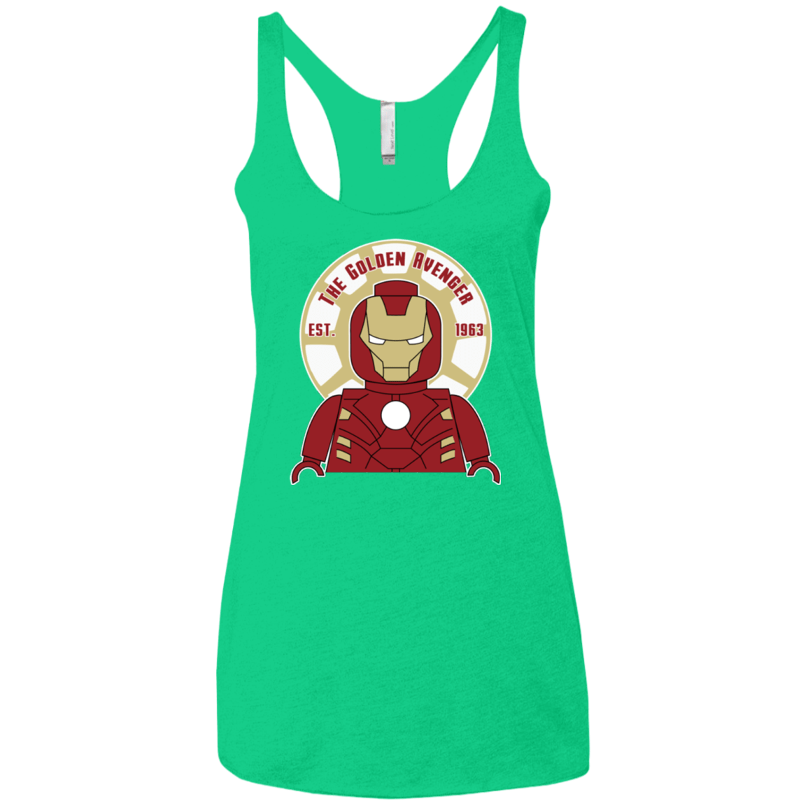 The Golden Avenger Women's Triblend Racerback Tank