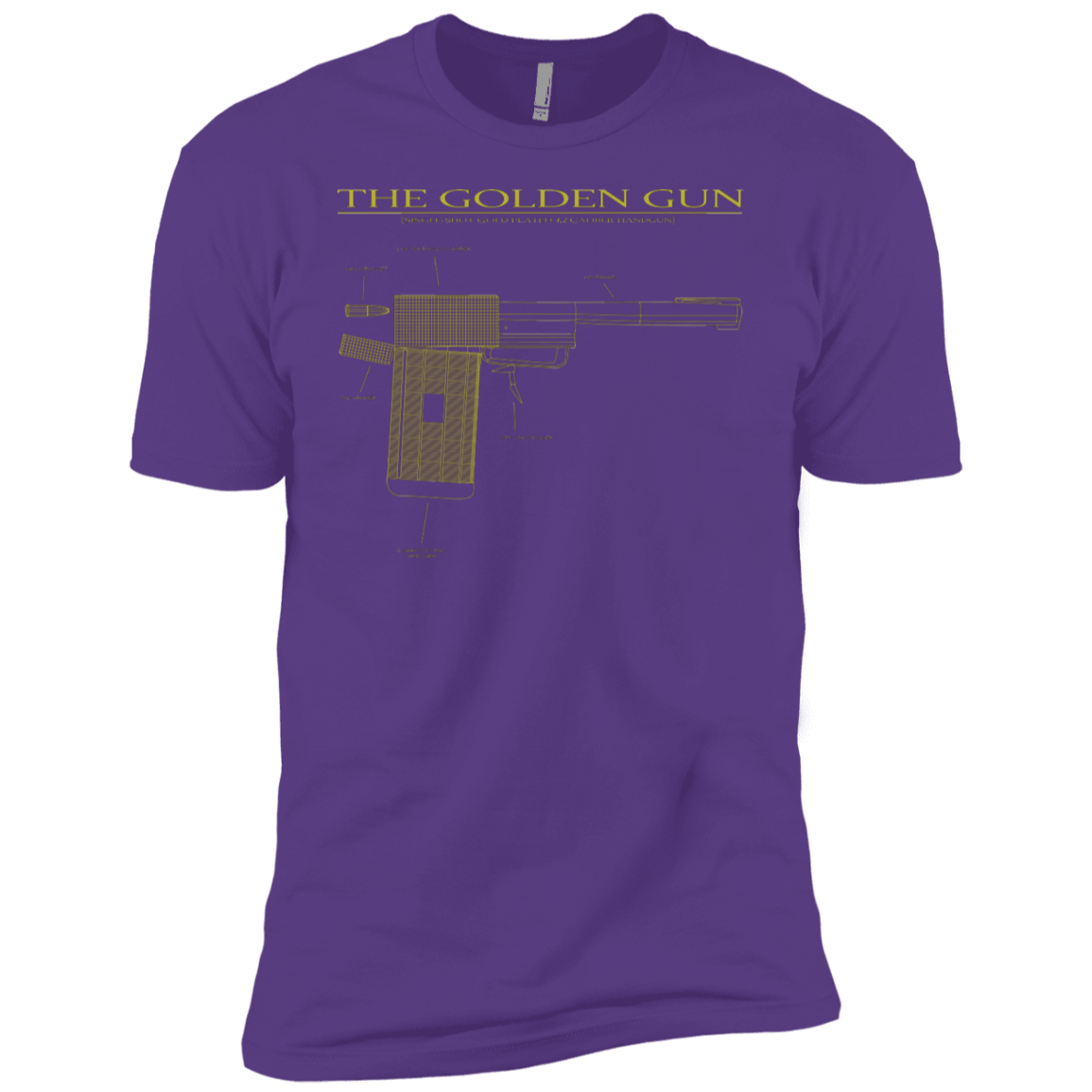 T-Shirts Purple Rush / YXS The Golden Gun Boys Premium T-Shirt