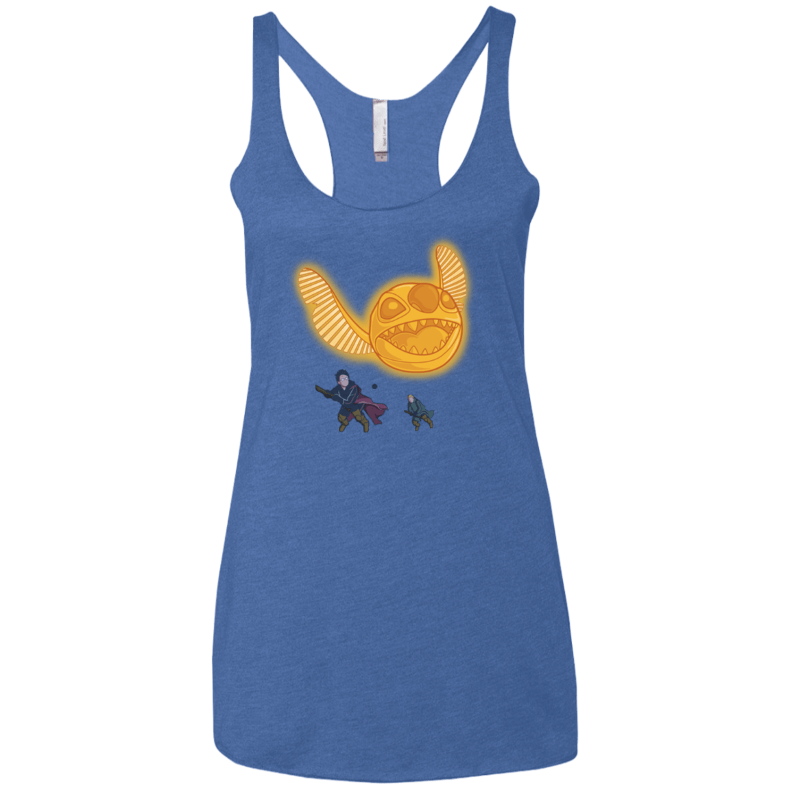T-Shirts Vintage Royal / X-Small THE GOLDEN STITCH Women's Triblend Racerback Tank