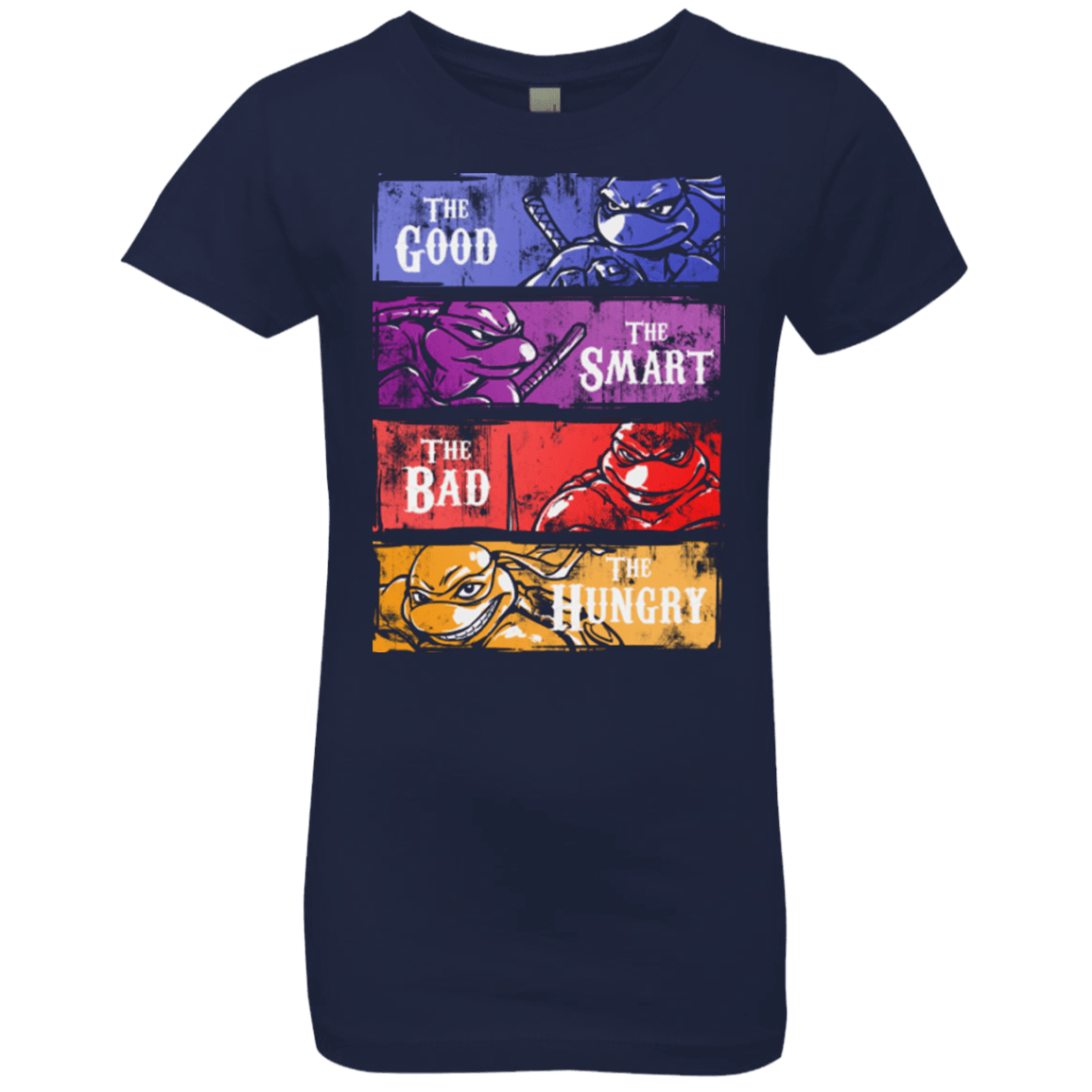 T-Shirts Midnight Navy / YXS The Good, Bad, Smart and Hungry Girls Premium T-Shirt