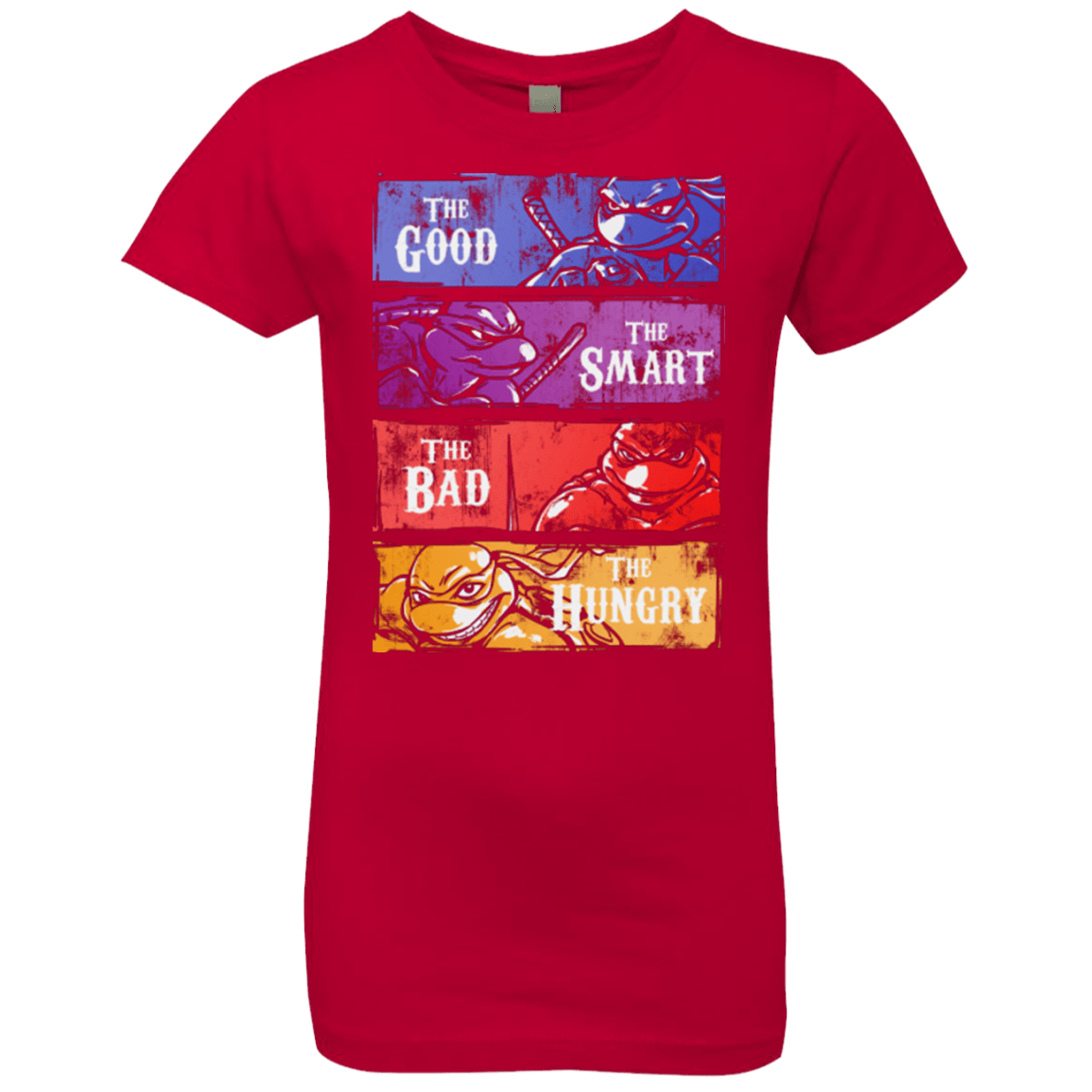 T-Shirts Red / YXS The Good, Bad, Smart and Hungry Girls Premium T-Shirt