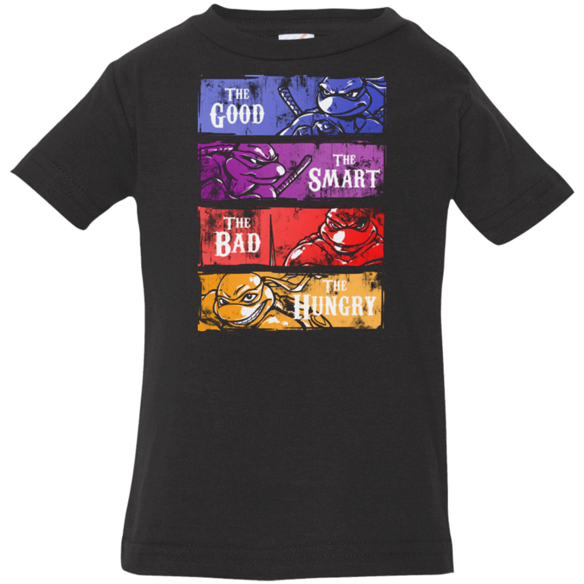 T-Shirts Black / 6 Months The Good, Bad, Smart and Hungry Infant Premium T-Shirt