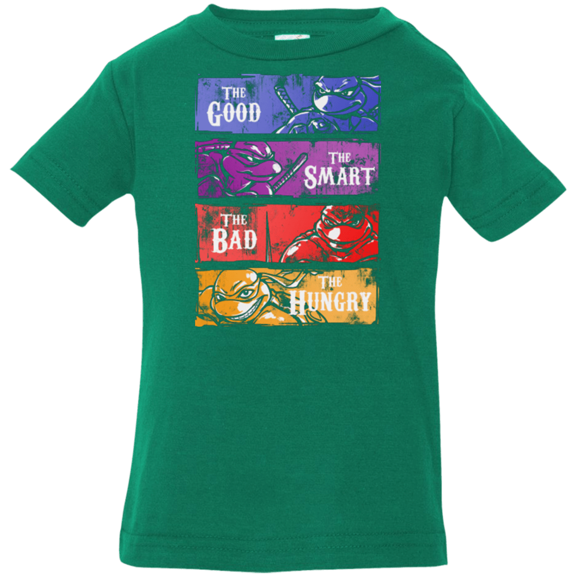 T-Shirts Kelly / 6 Months The Good, Bad, Smart and Hungry Infant Premium T-Shirt