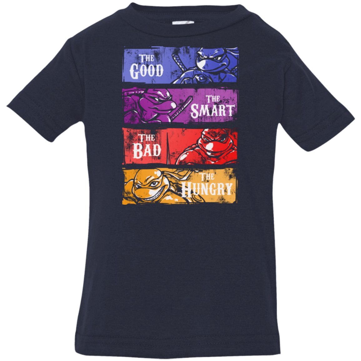T-Shirts Navy / 6 Months The Good, Bad, Smart and Hungry Infant Premium T-Shirt