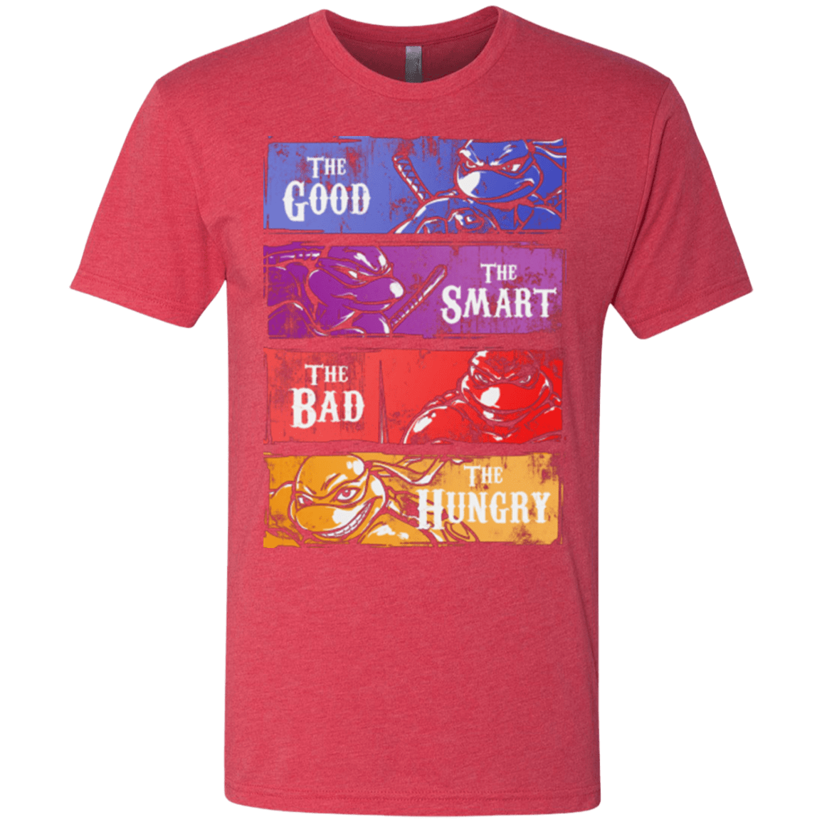 T-Shirts Vintage Red / Small The Good, Bad, Smart and Hungry Men's Triblend T-Shirt