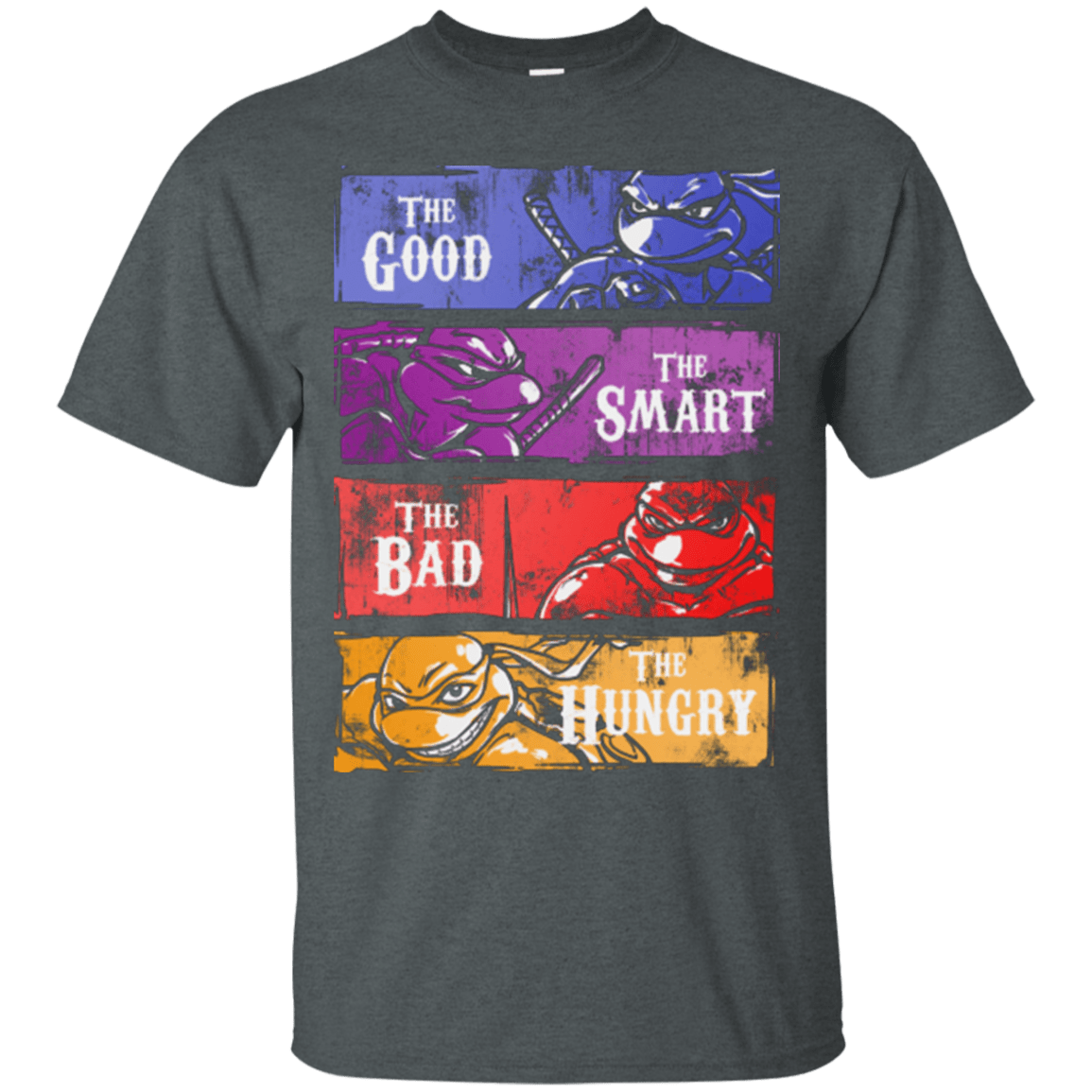 T-Shirts Dark Heather / Small The Good, Bad, Smart and Hungry T-Shirt