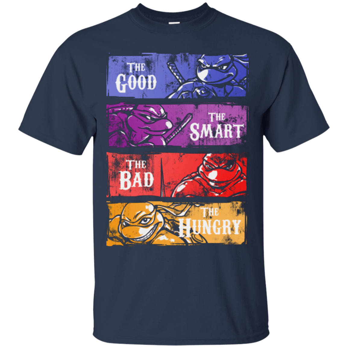 T-Shirts Navy / Small The Good, Bad, Smart and Hungry T-Shirt