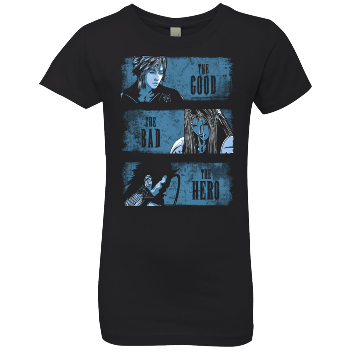 T-Shirts Black / YXS The Good the Bad and the Hero Girls Premium T-Shirt